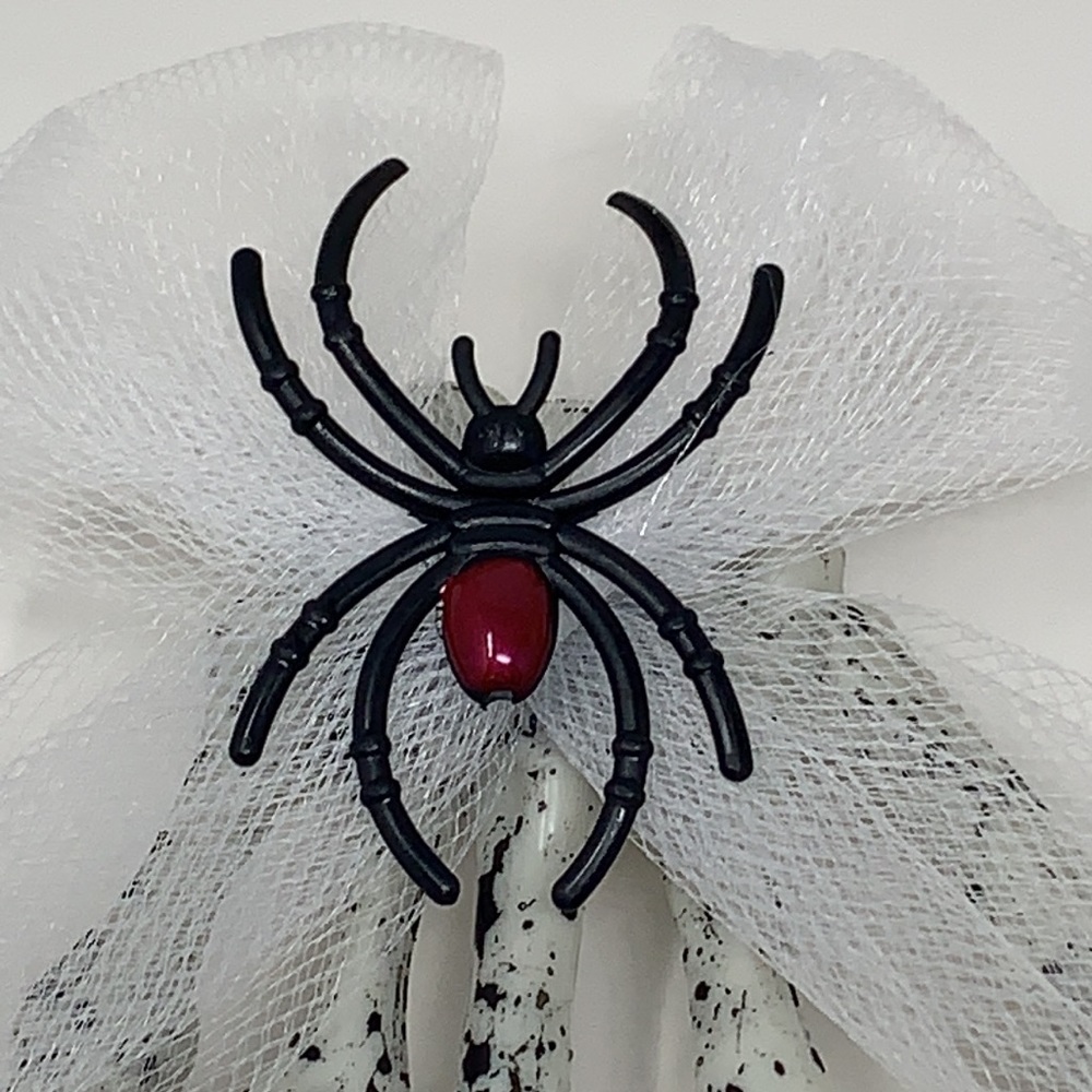 Skeleton 🕷hand hair clip Halloween Day of Dead - Picture 9 of 10